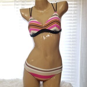 SMALL Victoria's Secret Pink Bra Set